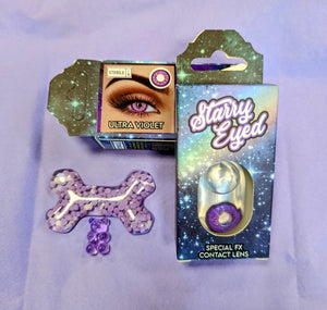 Starry Eyed Yearly Lenses - ULTRA VIOLET