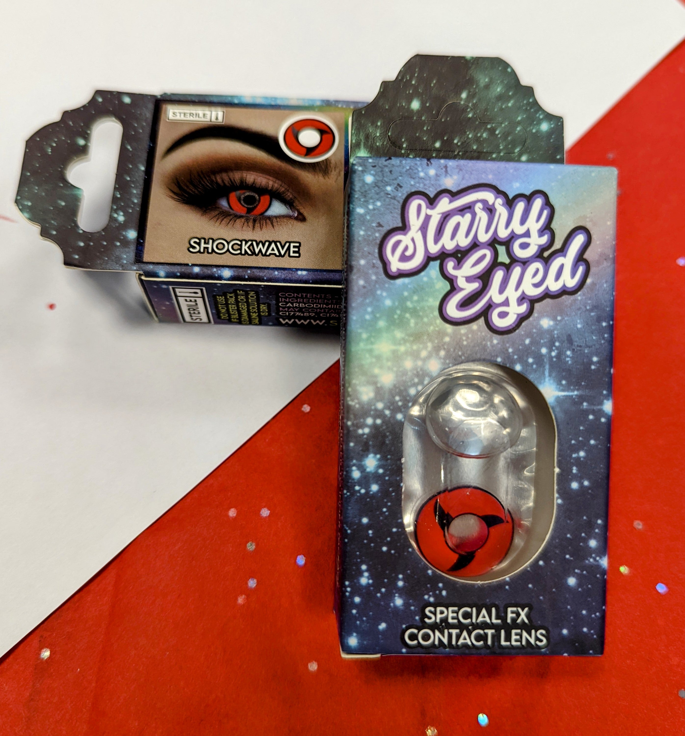 Starry Eyed Yearly Lenses - SHOCKWAVE