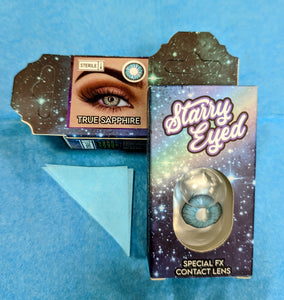 Starry Eyed Yearly Lenses - TRUE SAPPHIRE