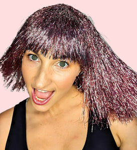 Sparkle Nation Wig - Pink